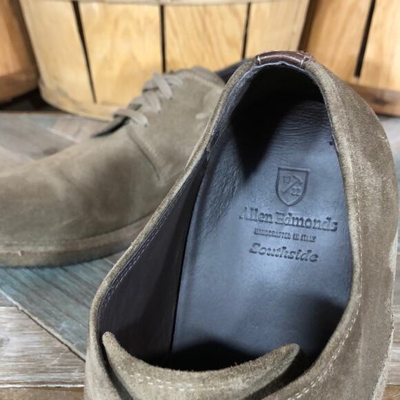 Allen Edmonds Southside Light Brown Suede Crepe Sole Oxfords Shoes Men Size 11.5 main image 12